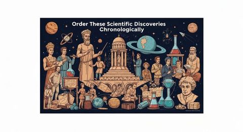 Order These Scientific Discoveries Chronologically
