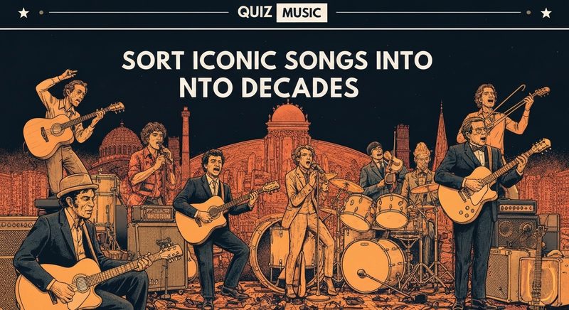 Sort Iconic Songs Into Decades
