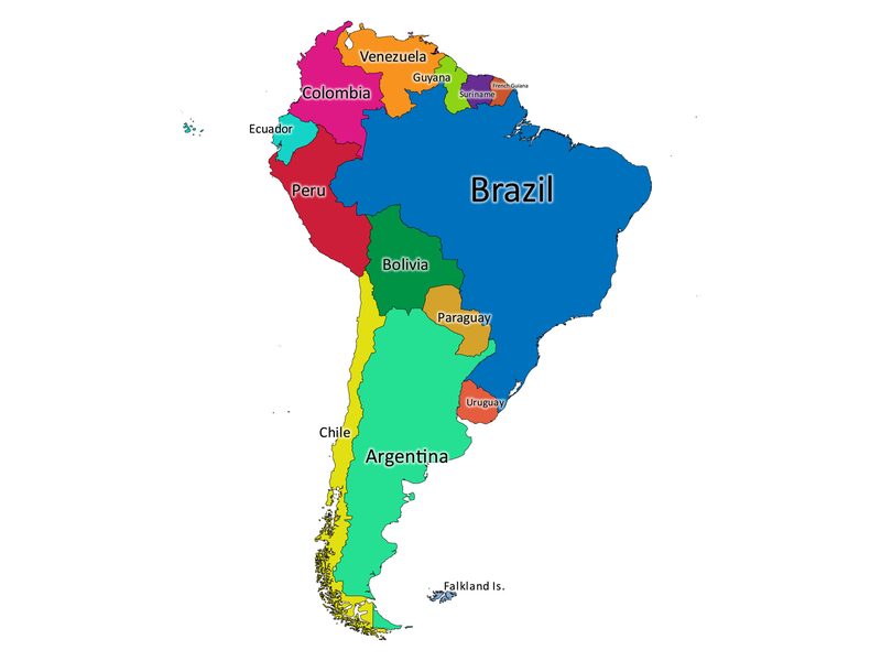 South America Map Quiz