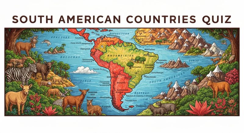 South American Countries Quiz