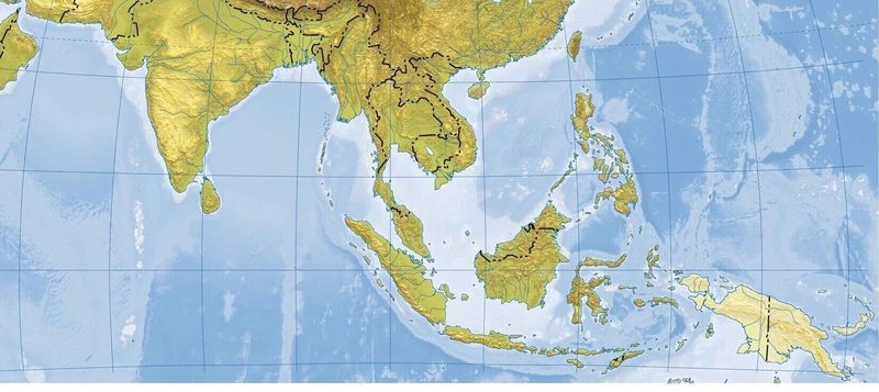 South Asia Physical Map Quiz