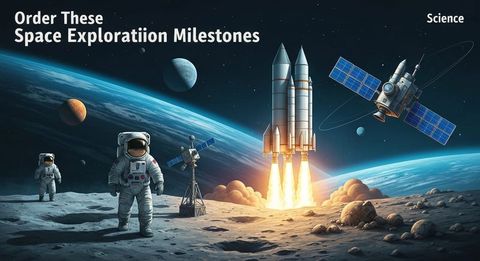Order These Space Exploration Milestones