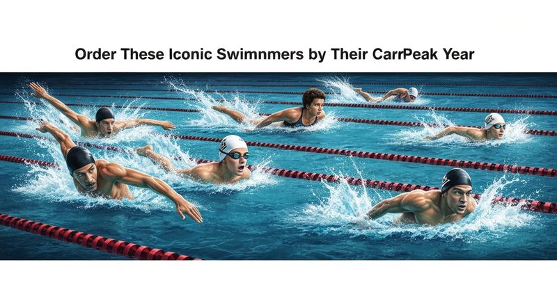 Order These Iconic Swimmers by Their Career Peak Year