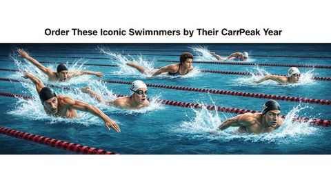 Order These Iconic Swimmers by Their Career Peak Year
