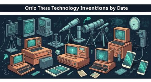 Order These Technology Inventions by Date