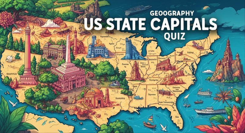 US State Capitals Quiz