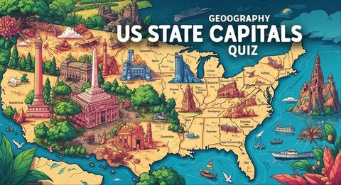 US State Capitals Quiz