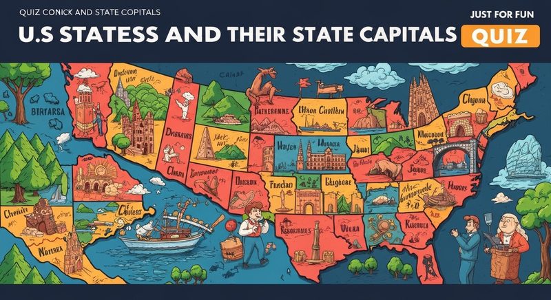 US States and Their State Capitals