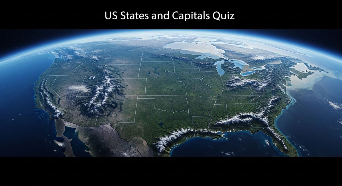 US States and Their State Capitals