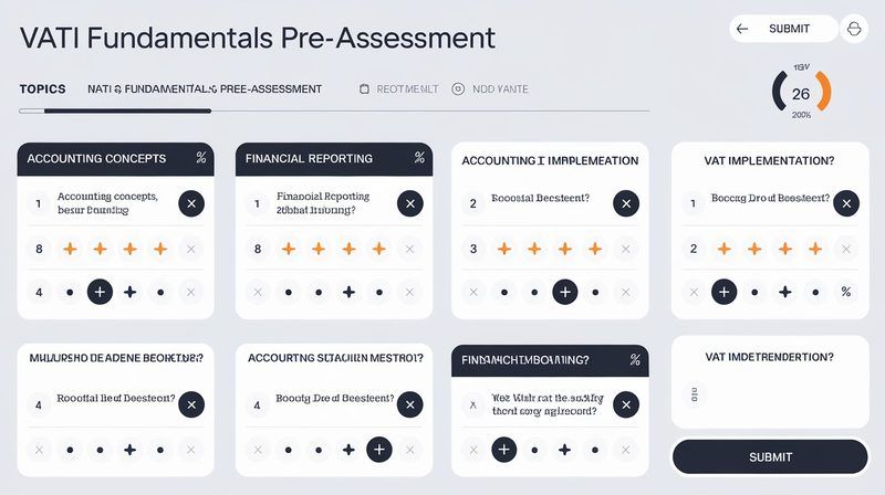 Vati Fundamentals Pre Assessment Quiz