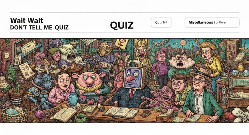 Wait Wait Dont Tell Me Quiz