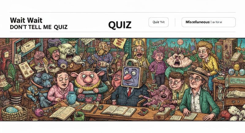 Wait Wait Dont Tell Me Quiz