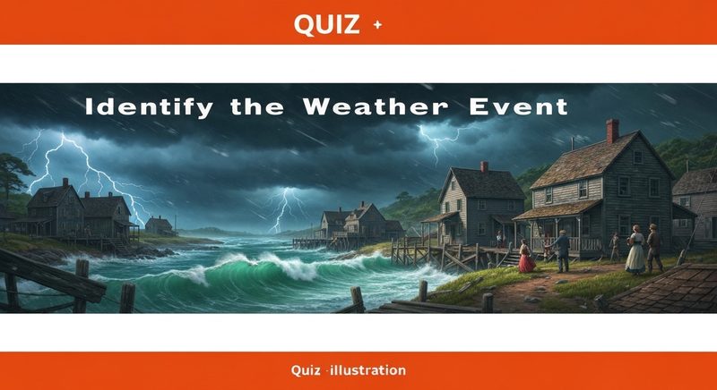 Identify the Weather Event