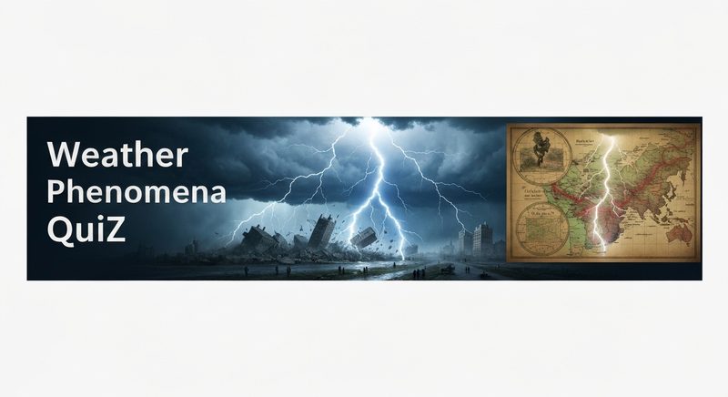 Weather Phenomena Quiz