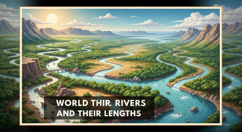 World Rivers and Their Lengths