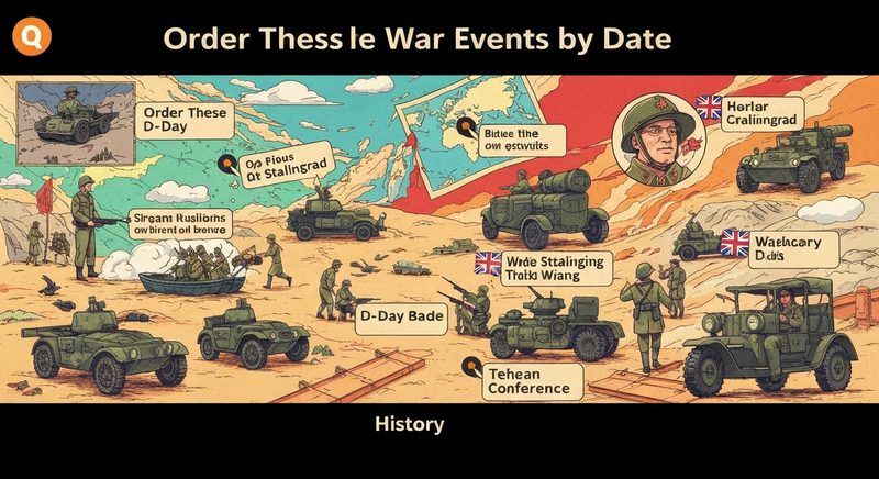 Order These World War Events by Date